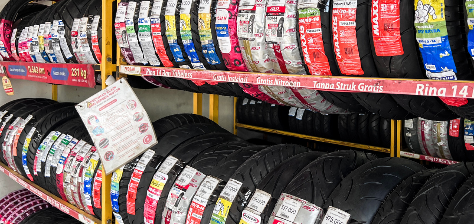 Tires at the shop